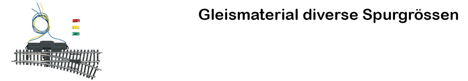 Gleismaterial Simatrain