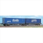 Preview: ACME 40298 Containerwagen Barilla DC