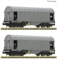 Preview: Fleischmann 6660087 2-tlg. Set: Schiebeplanenwagen, CD