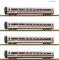 Preview: Fleischmann 7760004 4-tlg. Set: Ergänzungswagen zum ICE 2 (BR 402), DB AG