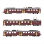Preview: Piko 97259 Mirage mit grauem Dach 3tlg.-Set rot ACS