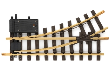 LGB 12150-1 EL-Weiche loinks Radius1 30°  