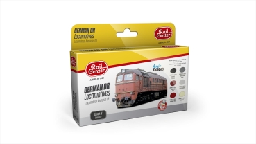 AMMO R-1004 Deutsche DR-Lokomotiven, Epoche IV, Farb-Set