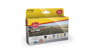 AMMO R-1025 Asphaltierte Straßen, Farb-Set