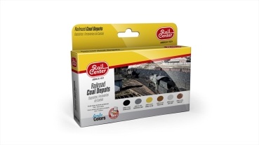 AMMO R-1031 Eisenbahn-Kohledepots, Farb-Set