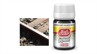 AMMO R-2307 Poliertes Metall, Pigmente 35 ml  (VE6)