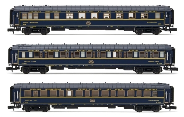 Arnold HN4402 Wagen Set 3 tlg. Train Bleu 