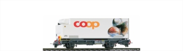 Bemo 2269110 RhB Lb-v 7860 mit Coop-Container "Champignons"