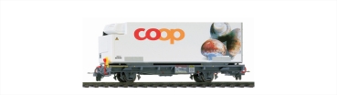 Bemo 2269110 RhB Lb-v 7860 mit Coop-Container "Champignons"