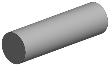 Evergreen 79-221 / 35cm Stab  opak P-Styren 1.2mm (10 stk)