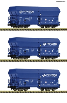 Fleischmann 6660086 3-tlg. Set: Selbstentladewagen, PKP Cargo