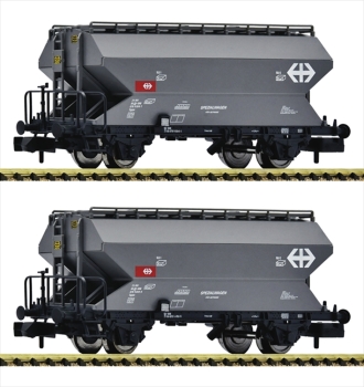 Fleischmann 831313 2-tlg. Set: Getreidesilowagen, SBB N/DC