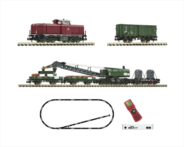 Fleischmann 931899  z21 Set Diesellok BR 212 + Bau