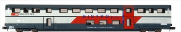 Hobbytrain 25105 DoppelstockwagenPistro IC 2000