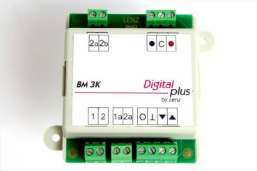 Lenz 22621  BM3K Blockstreckenmodul f. Kehrschleife