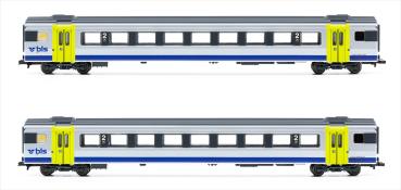 Liliput 330532  BLS 2 EW III B-Wagen Omega Logo DC und AC EP V-VI