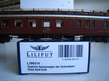 Liliput 386314 Teakholz Speisewagen der Südostbahn