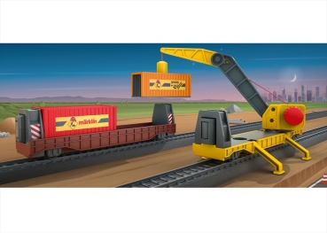 Preview: Märklin 044122 Containerwagen my world