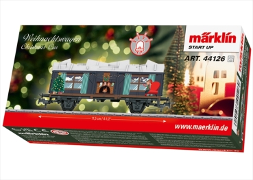 Preview: Märklin 044126 Weihnachtswagen mit Lichtmodul