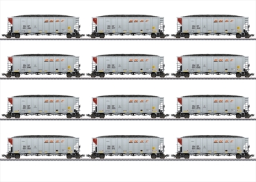 Märklin 045666 Hopper Car Set BNSF