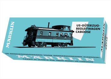 Märklin 045713 US-Güterzug-Begleitwagen Caboose Tin Plate