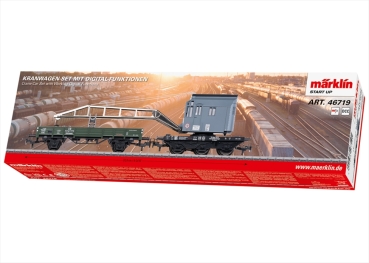 Märklin 046719 Kranwagen-Set mit Digital-Funktionen