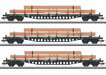 Märklin 047153 Rungenwagenset MHI Rs DB AG