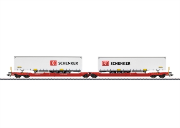 Märklin 047470 Gelenk-Taschenwagen DB