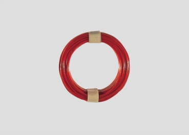 Preview: Märklin 07105 Kabel  rot 10 m 1-adrig0,19mm