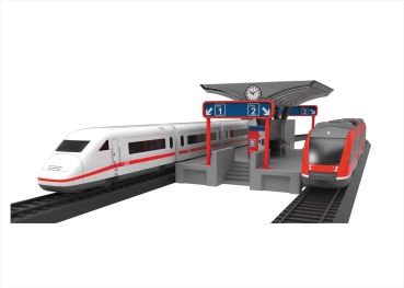 Preview: Märklin 072213 Bahnsteig mit Licht(my world)