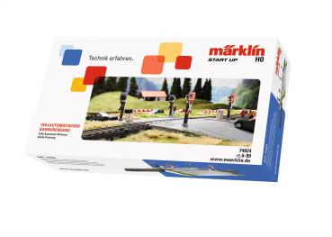 Märklin 74924 vormontierter Bahnübergang, 