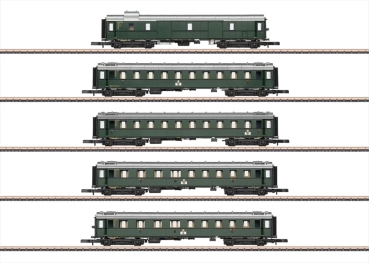 Märklin 087620 Schnellzugwagen-Set der Einheitsbauart 1928 bis 1930