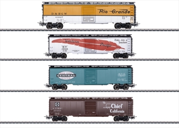 Märklin 045712 US-Güterwagen-Set "Tin Plate"