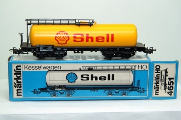 Märklin 4651 Druckgas-Kesselwagen Shell