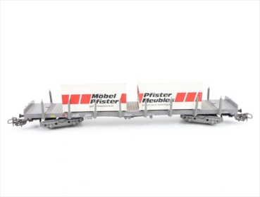 Märklin 4668 Contaienrwagen mit Möbel Pfister Cont