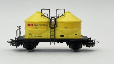 Preview: Märklin 4759 Silowagen SBB gelb