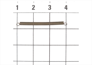 Märklin E765530 Zugfeder D2.0/30.0mm 1Stück