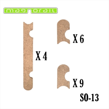 Magnorail SO-13 Gleisabdeckungshalter 60 cm gemischt