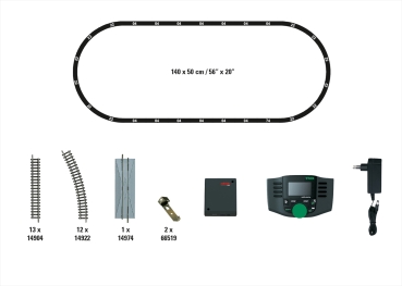 Minitrix 11100 Startpackg. Dig. Einstieg