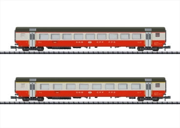 Minitrix 18721 Wagen-Set Swiss Express Set B