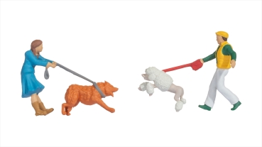 NOCH 16602 Funny-Scenes Hundebegegnung