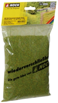 Noch 50190  Sommerwiesen-Gras 2,5 mm 100g Beutel