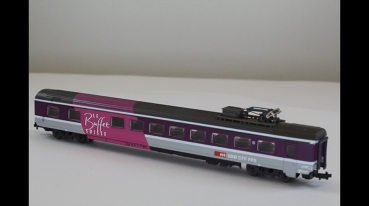 Preview: Roco-Wabu 070-003 Speisewagen Le B uffet suisse N