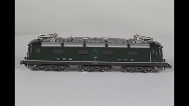 Hobbytrain 1100-1 E-Lok Re6/6 grün N