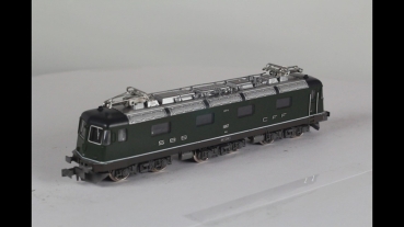 Hobbytrain 1100-1 E-Lok Re6/6 grün N