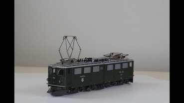 Preview: Bemo 1254112 Ge6/6 Raetia 701 analog