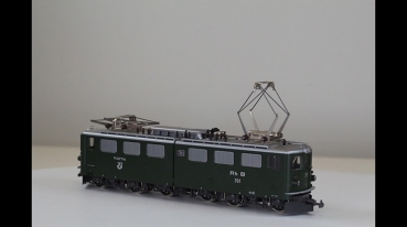 Preview: Bemo 1254112 Ge6/6 Raetia 701 analog