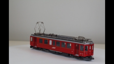 Preview: Bemo 1265-2 Triebwagen ABe4/4 1/2 Klasse RHb rot 