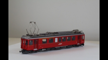 Preview: Bemo 1265-2 Triebwagen ABe4/4 1/2 Klasse RHb rot 