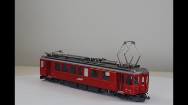 Preview: Bemo 1265-2 Triebwagen ABe4/4 1/2 Klasse RHb rot 